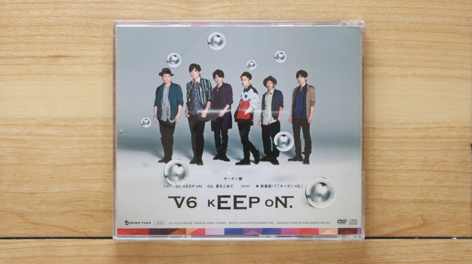国内盤CD☆ブイシックス/V6□ kEEP oN. (初回生産限定＜キーポン