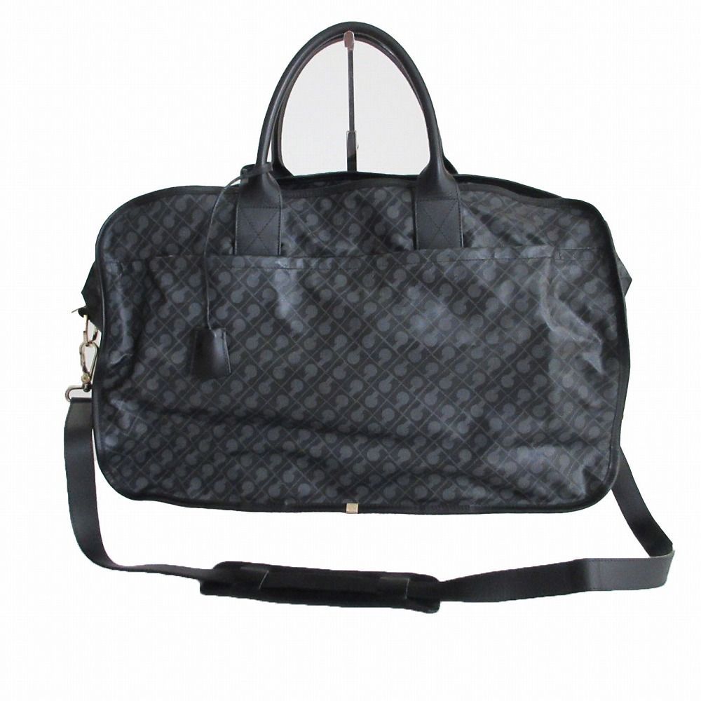 極美品GHERARDINI ゲラルディーニ ボストンバッグ 総柄　渋ワインカラー 極美品GHERARDINI ゲラルディーニ ボストンバッグ 総柄 渋ワインカラー