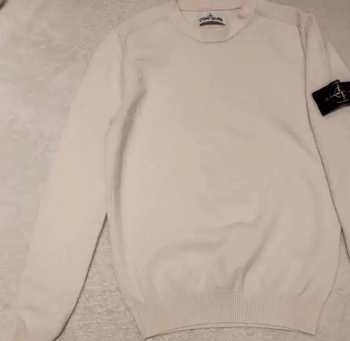 正規品 STONE ISLAND ストーンアイランド ニット アイボリー s