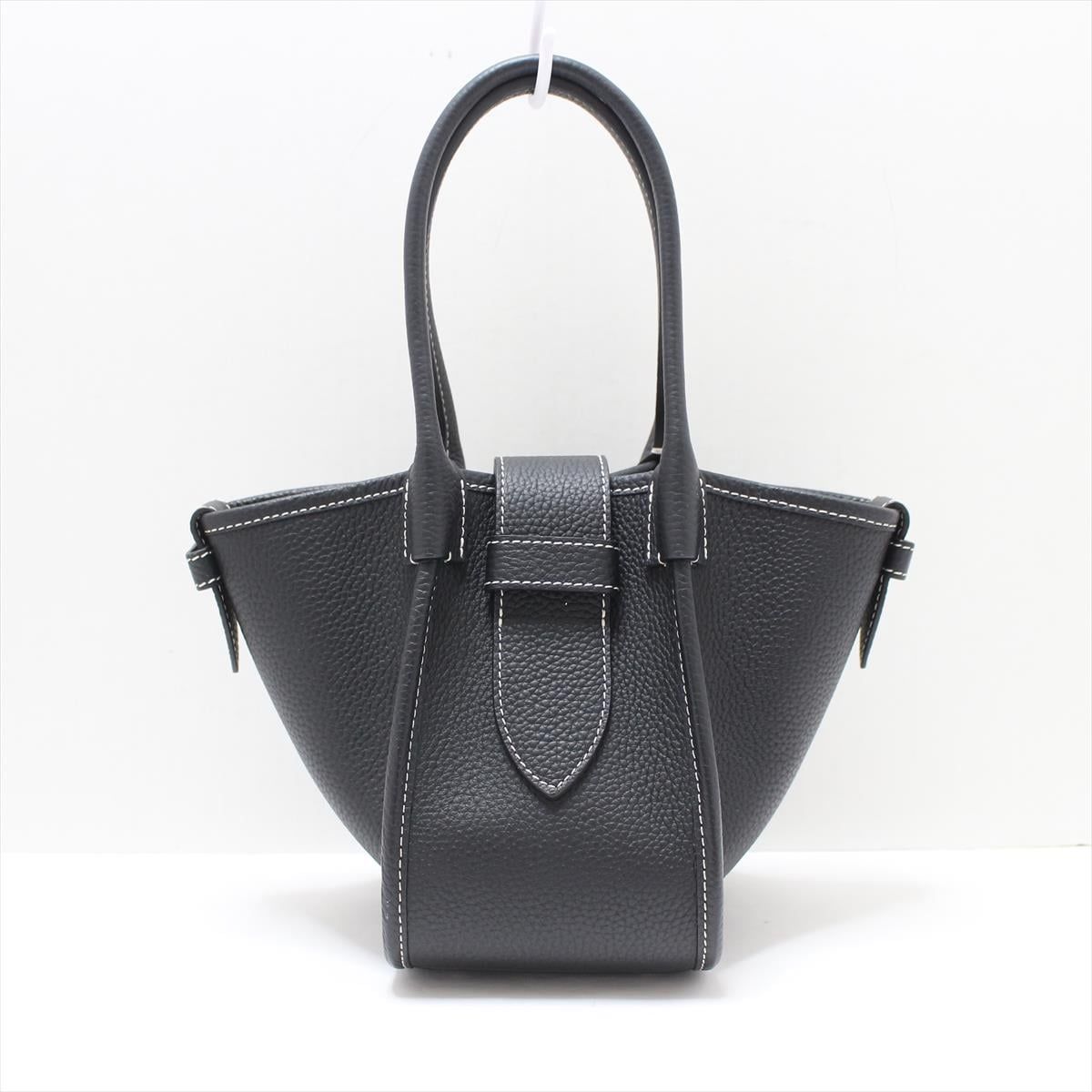 VASIC(ヴァジック) トートバッグ美品 ポート ミニミニ 黒 レザー 