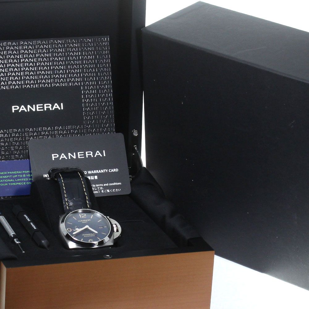 パネライ PANERAI PAM01033 ルミノール GMT 自動巻き メンズ良品箱・保証書付き_818365 - メルカリ
