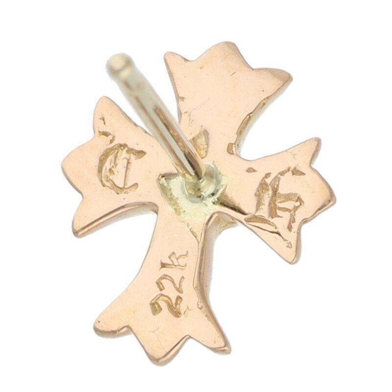 【お盆セール中！】CHクロス　ピアス　22k    ダイヤ入り 楽天市場】クロムハーツ 22k（モチーフクロス）（ピアス｜メンズ
