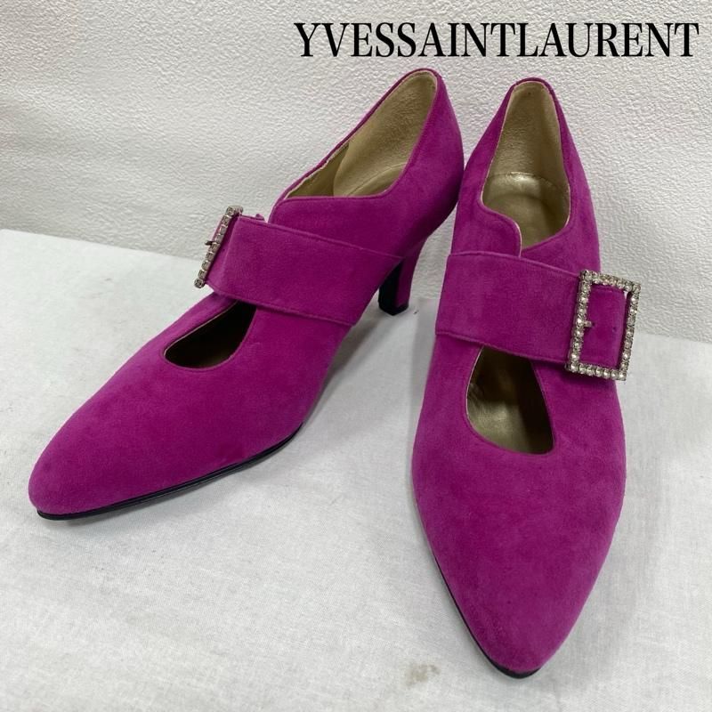 サンローラン　スウェードパンプス Yves Saint Laurent(イヴサンローラン) スウェードヒール