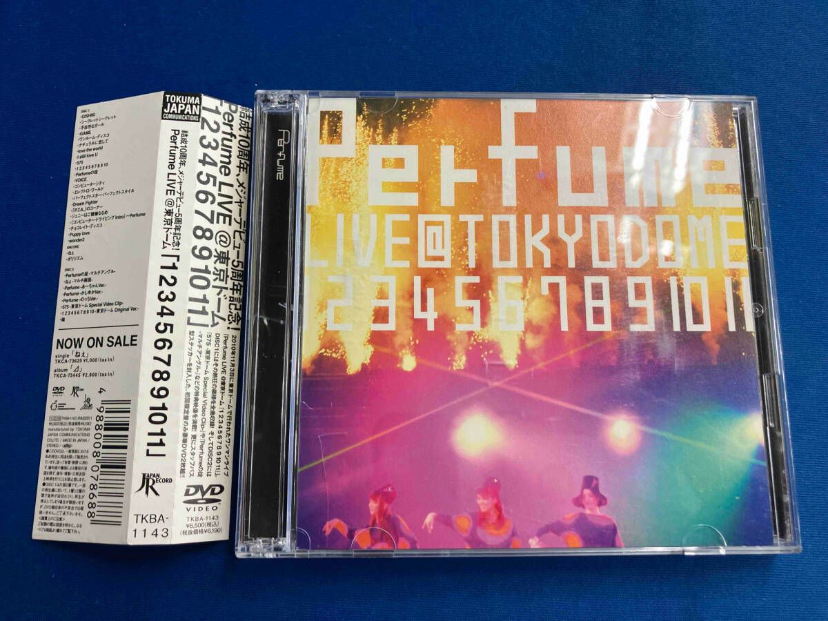 Perfume lve@東京ドーム　初回限定ＤＶＤ　写真集+おまけ付き DVD 結成10周年、メジャーデビュー5周年記念!Perfume LIVE @東京