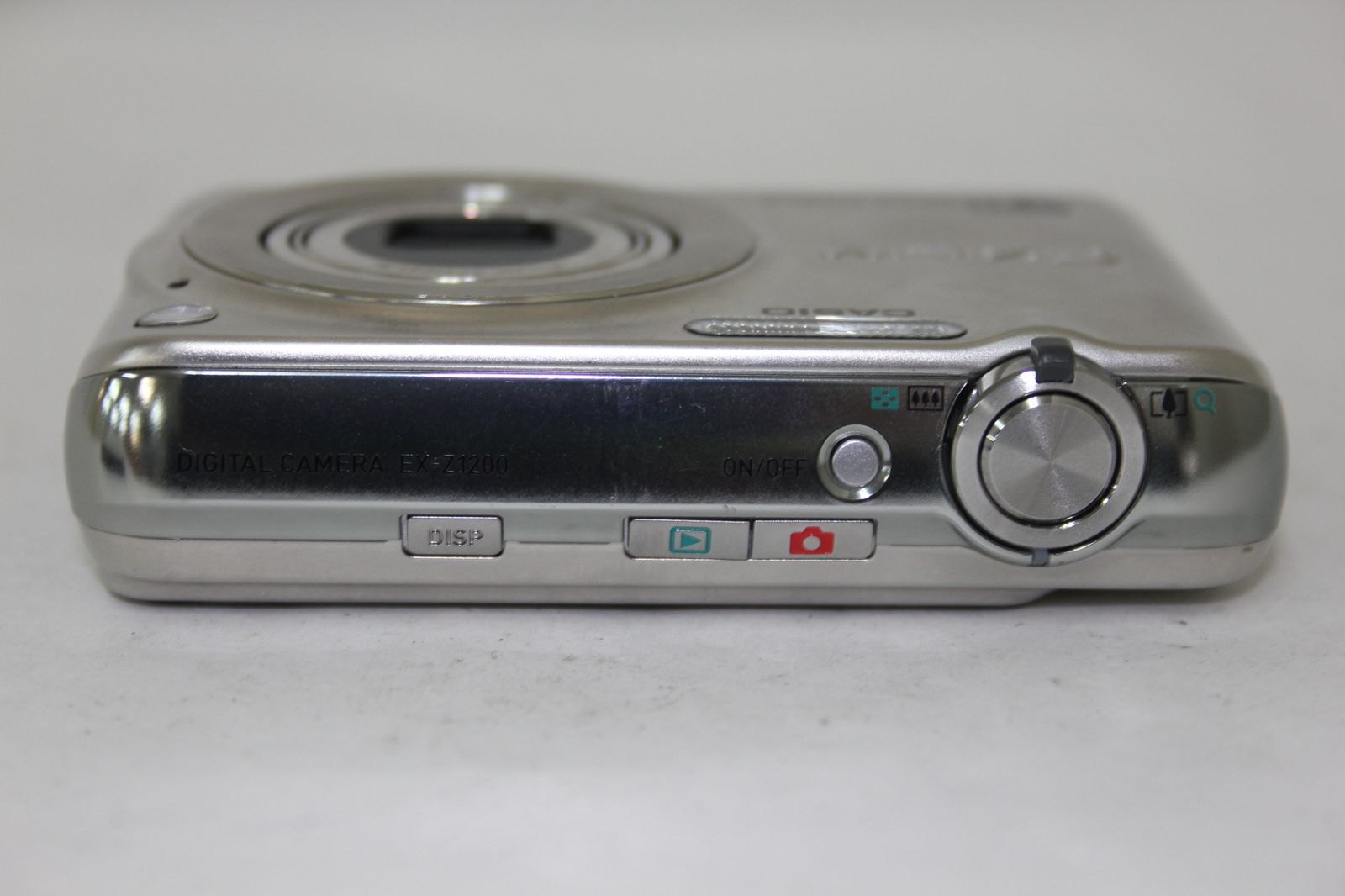 返品保証】 カシオ Casio Exilim EX-Z1200 本物 3x バッテリー付き