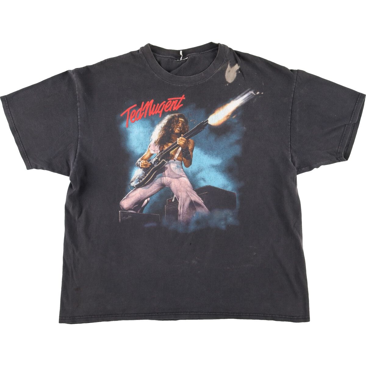 古着 TED NUGENT テッドニュージェント バンドTシャツ バンT メンズXL/eaa436894
