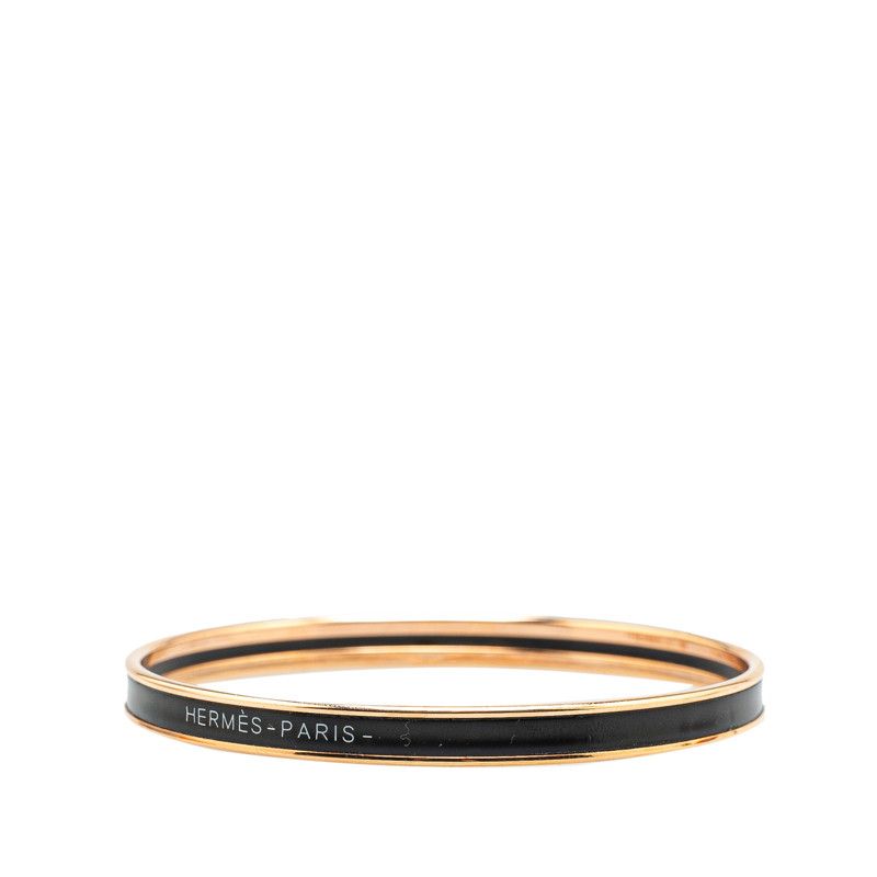 エルメス ユニ ゴールド ブラック メッキ レディース HERMES