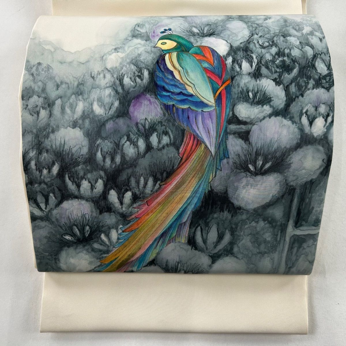 名古屋帯 秀品 八寸名古屋帯 松葉仕立て コプト柄 縞 茶色 正絹 名古屋帯 秀品 八寸名古屋帯 松葉仕立て コプト柄 縞 茶色 正絹