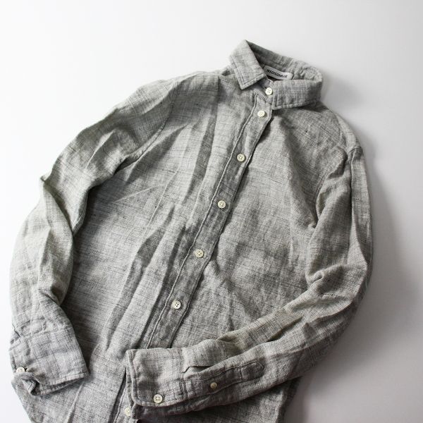 新品未使用品 MADISONBLUE マダムシャツ ハイカラー リネン シルク 新品タグ付】MADISONBLUE マディソンブルー ハイカラー マダム