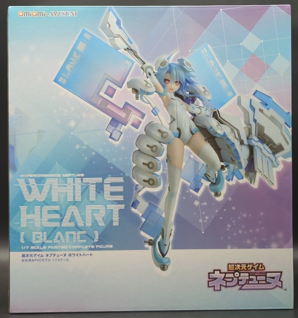 ホビージャパン/あみあみ 1/7スケール AMAKUNI ホワイトハート フォトレビュー】『超次元ゲイム ネプテューヌ』 ホワイトハート 1/7