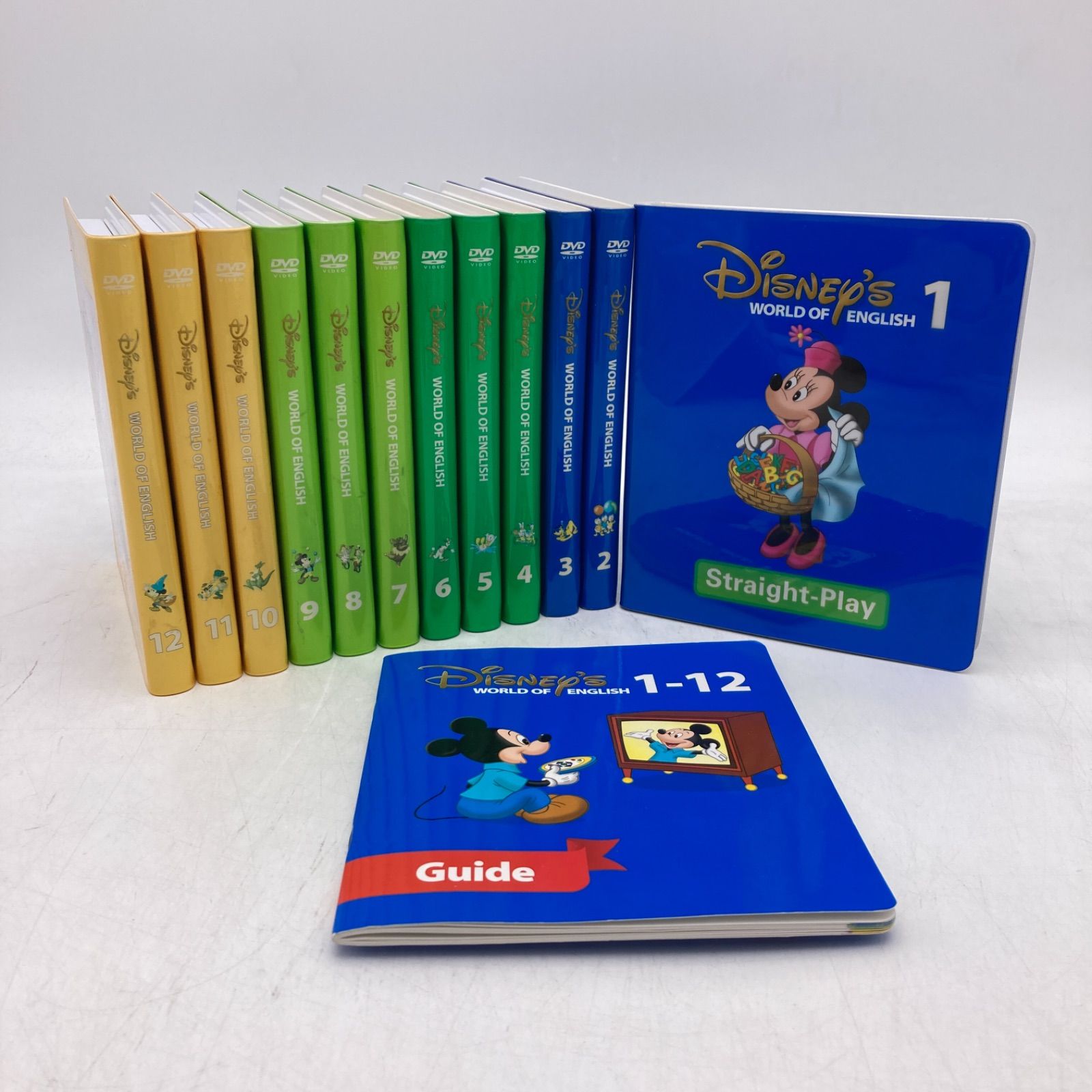 ストレートプレイ Straight-Play DVD12枚 新子役DWE ディズニー