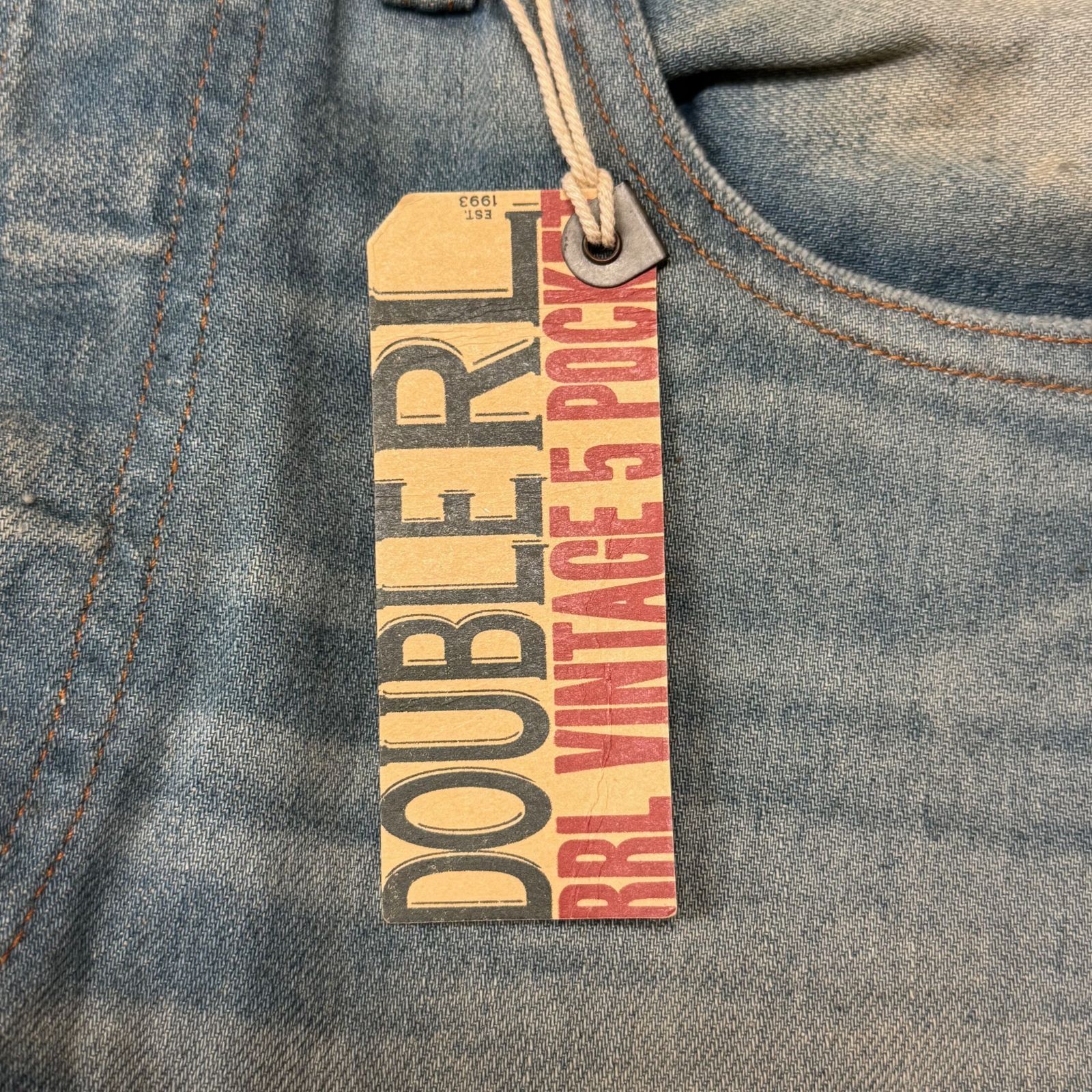 参考上代86900円 未使用品 RRL (Double RL) 5ポケット Plainfield 