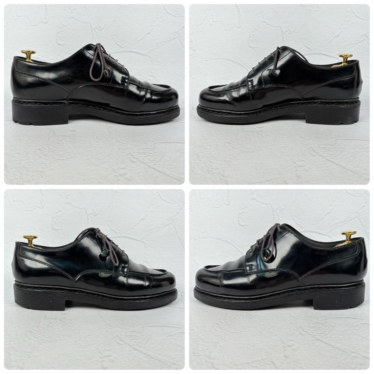 パラブーツ シャンボード ブラック 24.5cm Paraboot CHAMBORD UK6