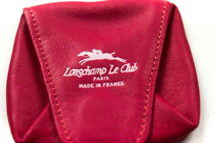 ロンシャン コインケース レザー フランス製 ブランド 小物 レディース ピンク Longchamp 【中古】