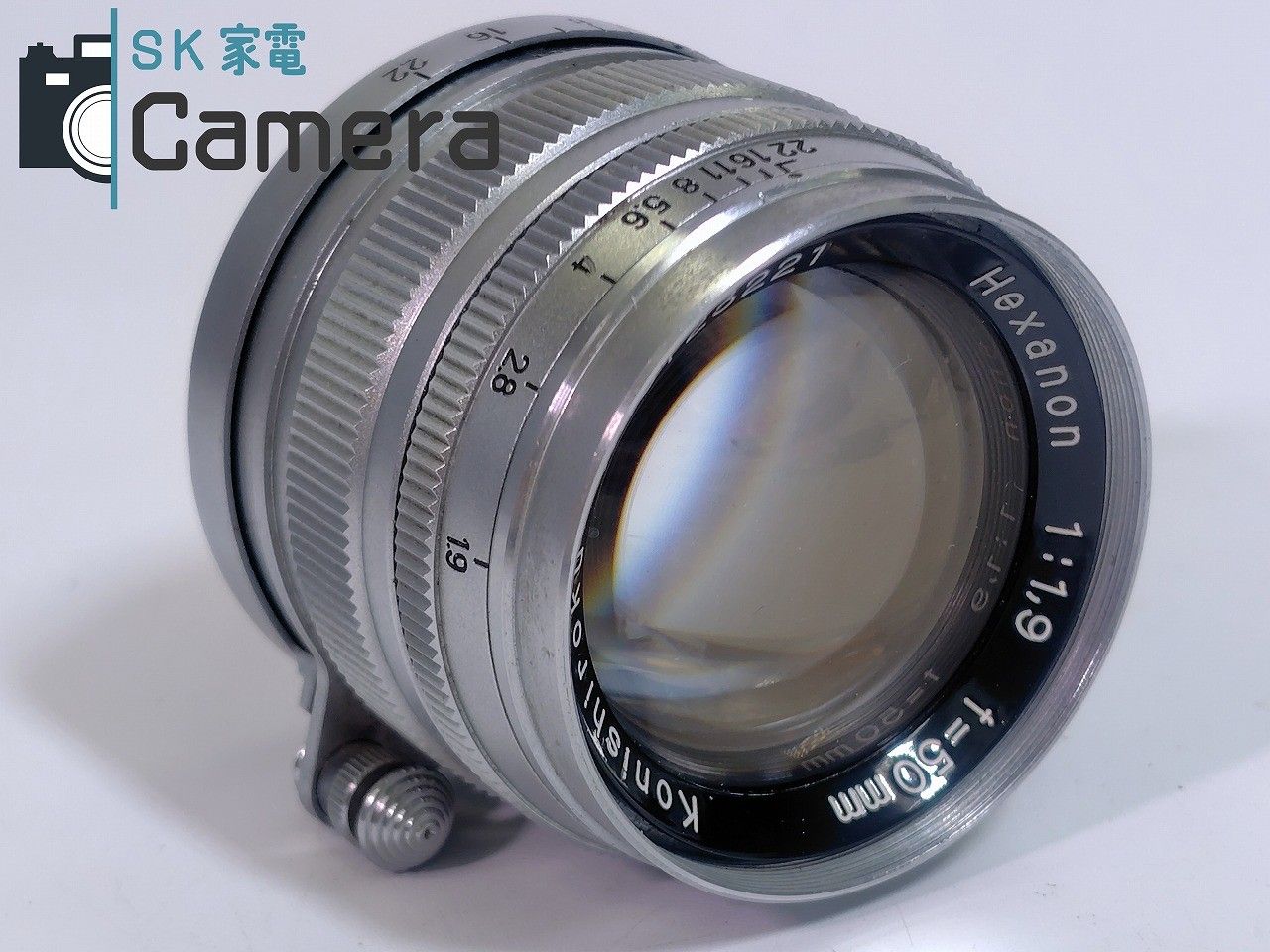 Konishiroku Hexanon 50mm F1.9 L39 小西六 ヘキサノン 2025年6月  