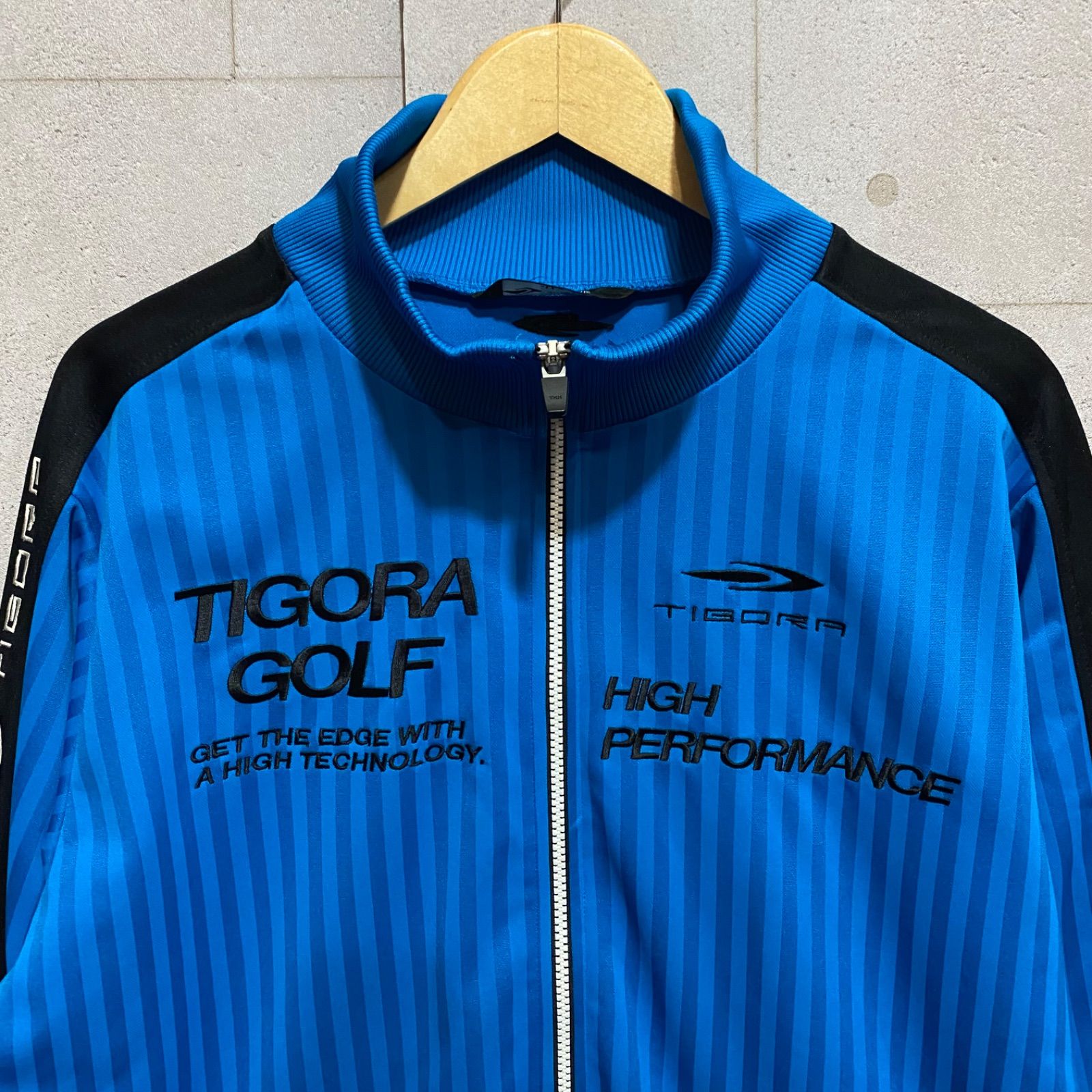 TIGORA ティゴラ　ジャージ　トラックジャケット　上着　スポーツ　メンズ　フルジップ　服　XLサイズ　T1-15