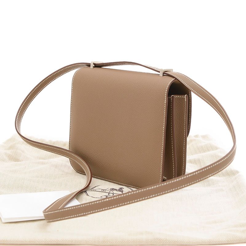 エルメス コンスタンス ミニ 18 ミロワール エプソン エトゥープ  