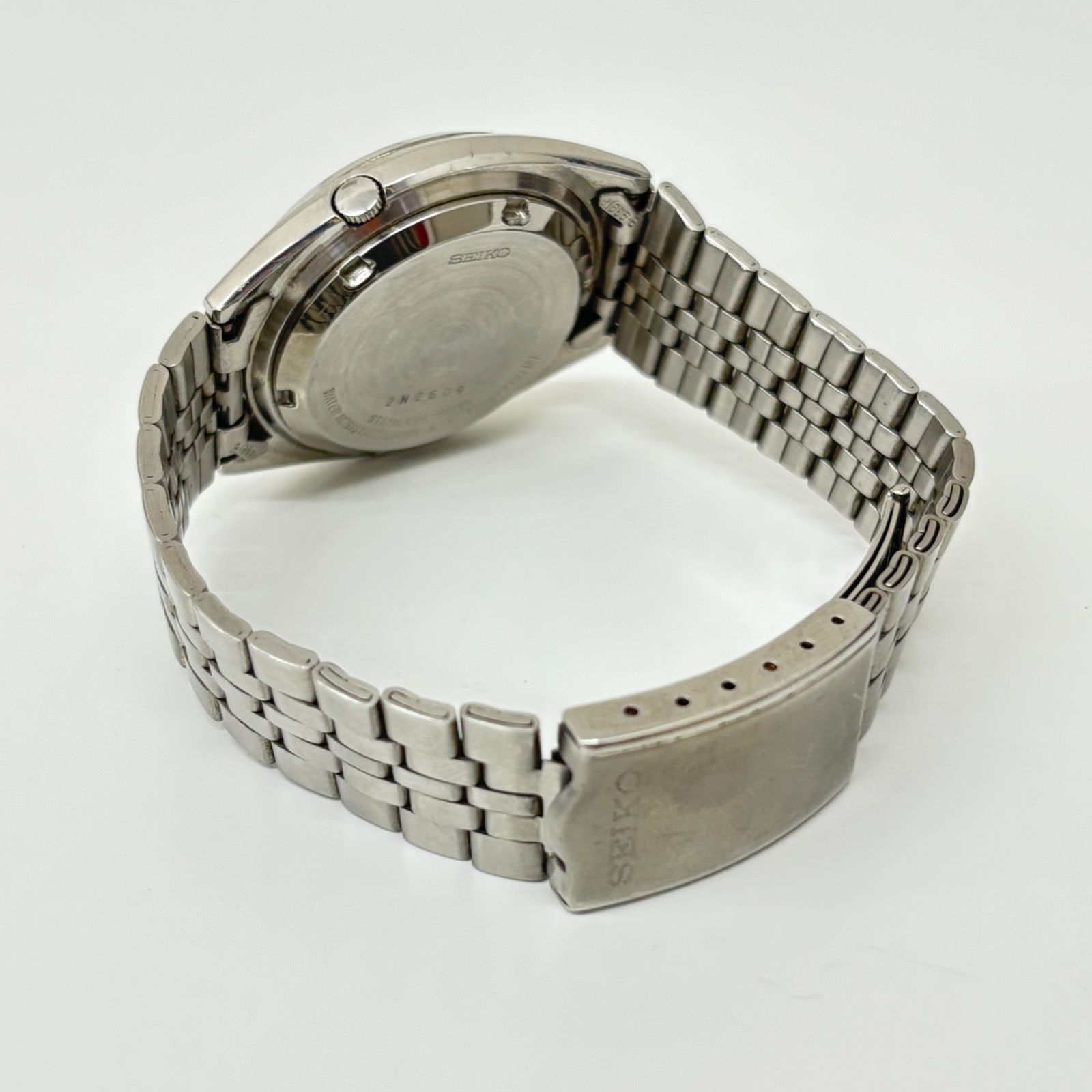  SEIKO セイコー5 自動巻きムーブメント ゴールド文字盤 デイ デイト 17石 メンズ腕時計 7009 3181 ヴィンテージ 自動巻き時計 腕時計(アナログ)