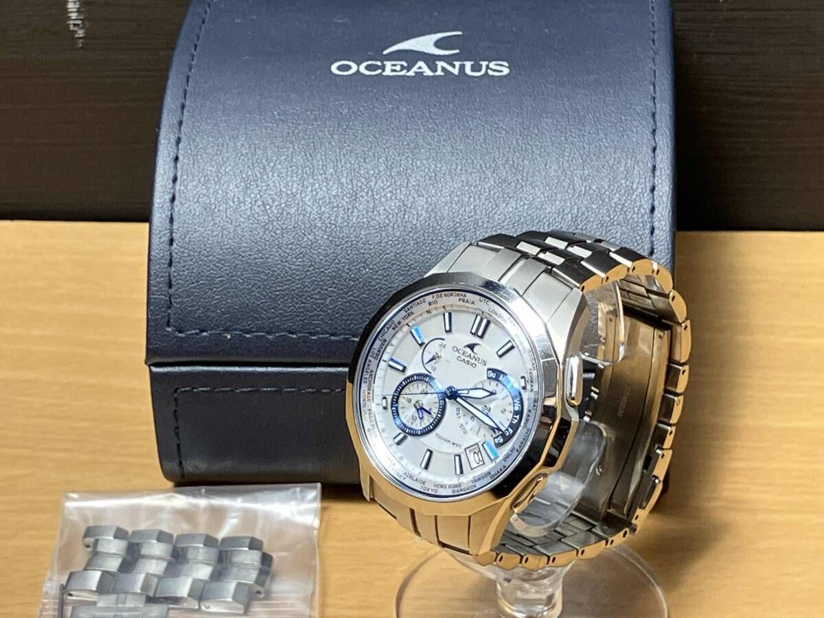 CASIO カシオ OCEANUS オシアナス マンタ タフソーラー 0CW-S1400 