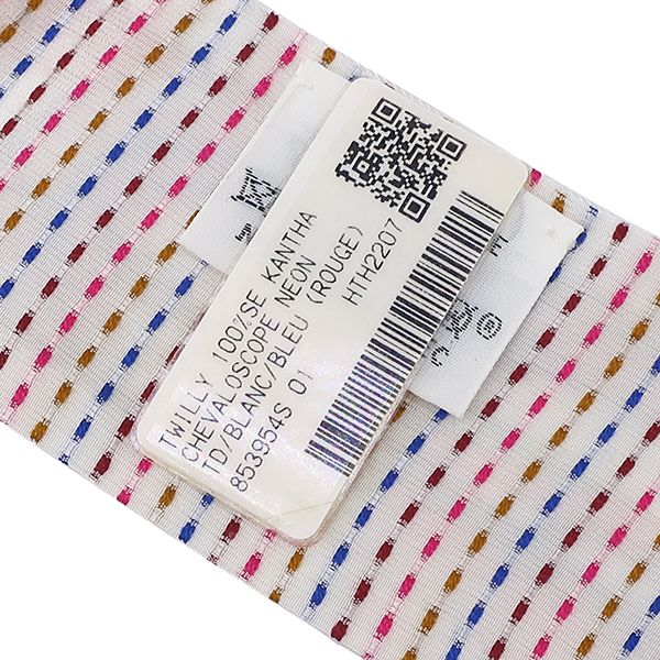 エルメス HERMES スカーフ ツイリー シルク ホワイト×ブルー×ローズ