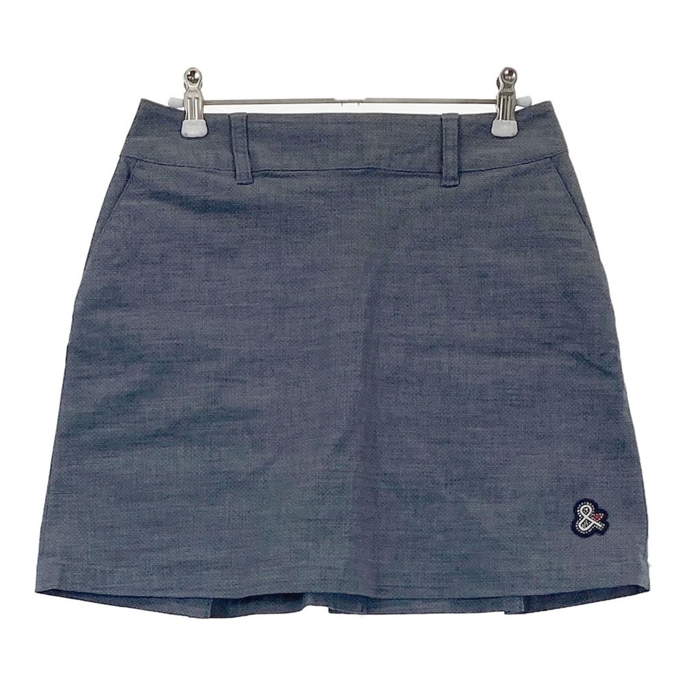 値下げ‼️and per se アイボリー ネイビー スカート サイズ：M AND PER SE アンパスィ スカート ネイビー系 [240101493878