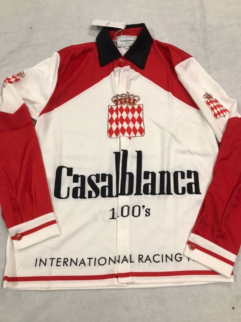 Casablanca 100sシルクシャツ Mサイズ - メルカリ