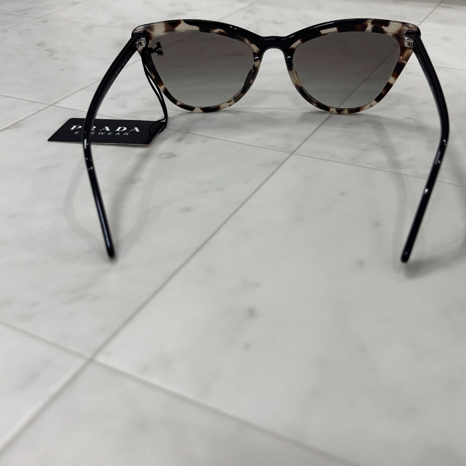 PRADA サングラス ベッコウ 未使用】PRADA プラダ サングラス UVカット メンズ レディース