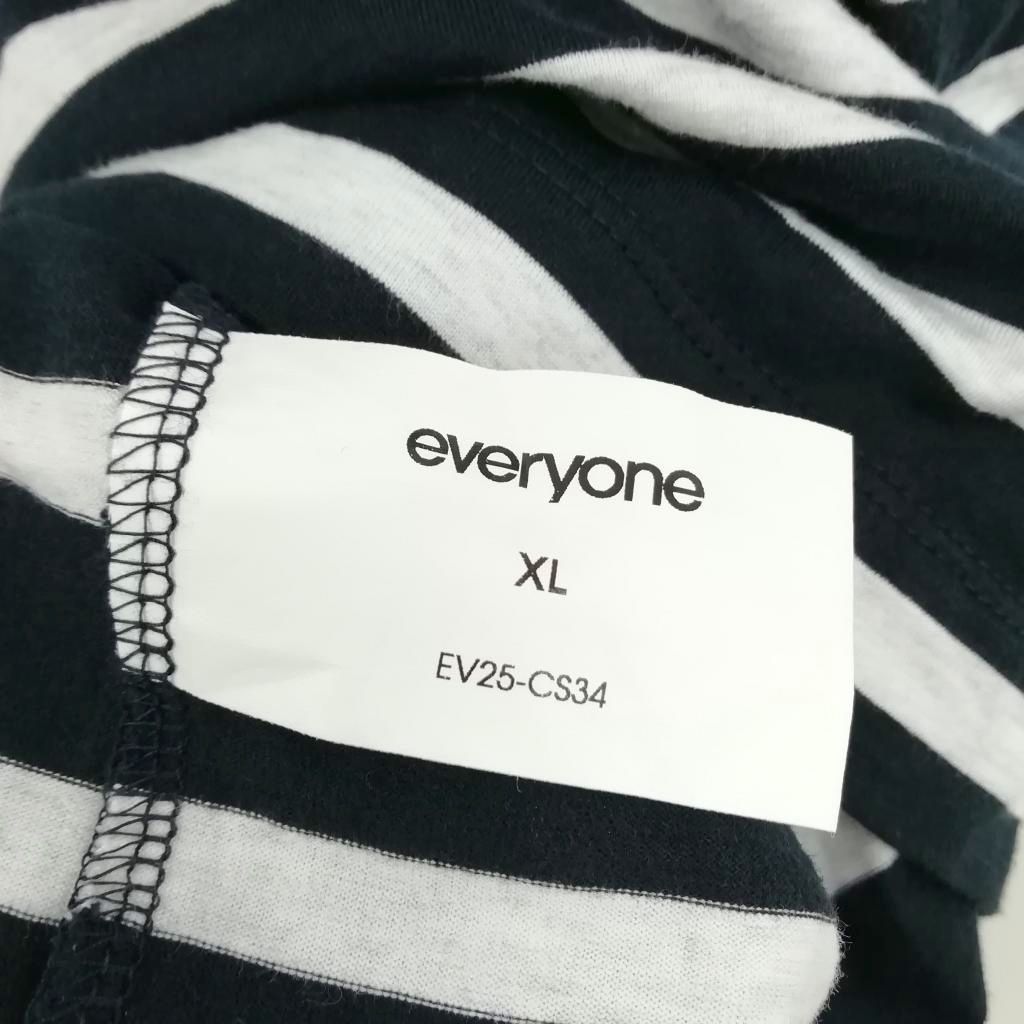 everyone エブリワン EV25-CS34 25SS ボーダー ポケット Tシャツ 半袖  