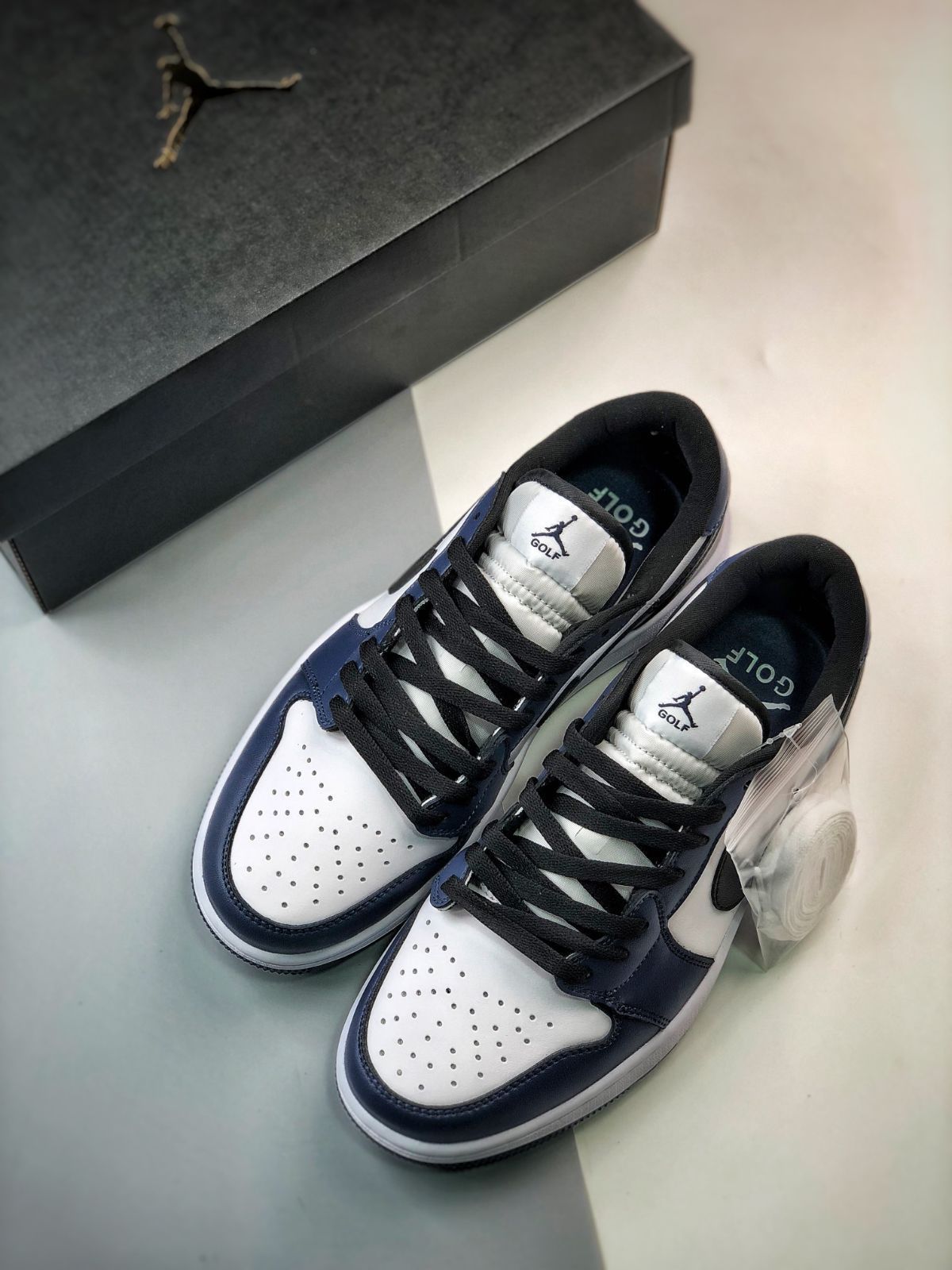 Nike Air Jordan 1 Low Golf Midnight Navy Men's Shoes ナイキ エア ジョーダン 1 ロー ゴルフ ミッドナイト ネイビー メンズ シューズ DD9315-104