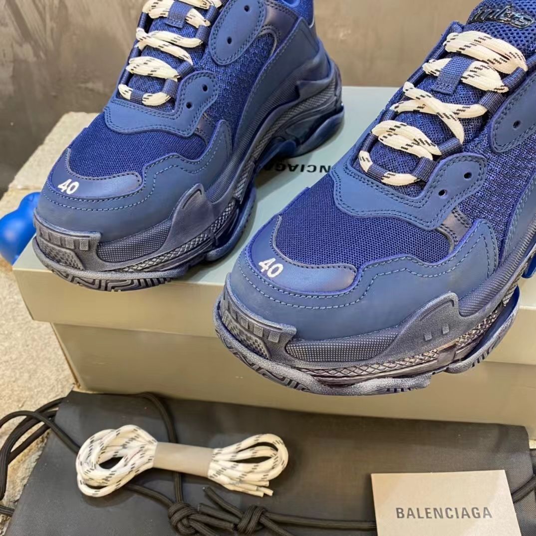 Balenciaga Triple-S CLEAR SOLE BLUE