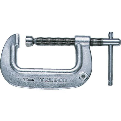 ＴＲＵＳＣＯ ステンレスＢ型シャコ万力 ７５ｍｍ