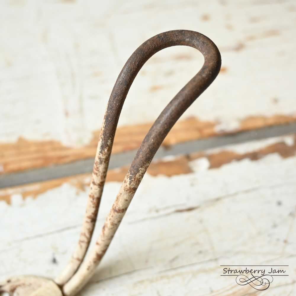 かわいー❤︎ アンティーク フランス コートフック ICO-213 送料込！フランスアンティーク コートフック フック