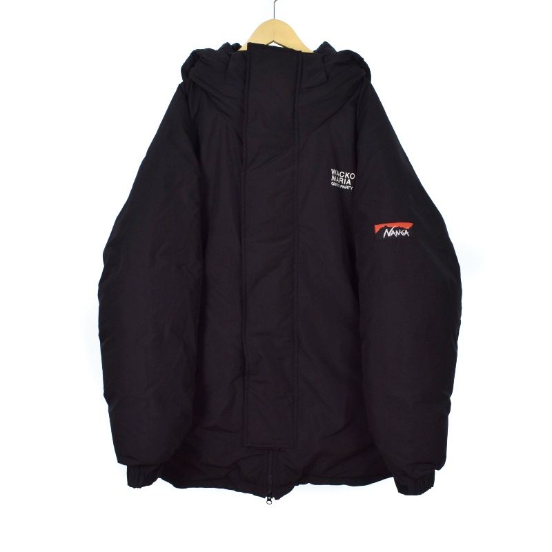 ワコマリア WACKO MARIA ナンガ NANGA MOUNTAIN BELAY COAT TYPE1 ダウンジャケット XXL 黒 ブラック  23FW-WMO-NA01 - メルカリ