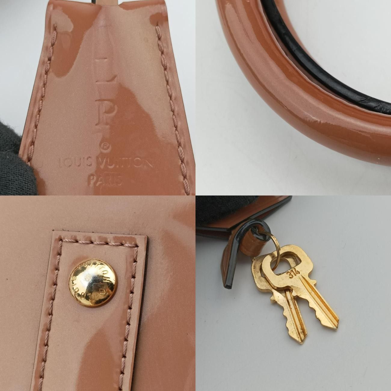 ルイヴィトンLouis VuittonアルマBBローズヴェルールヴェルニM91585MI5112