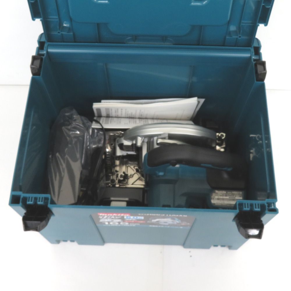 makita マキタ 18V 6.0Ah 165mm 充電式マルノコ 青 ケース・充電器