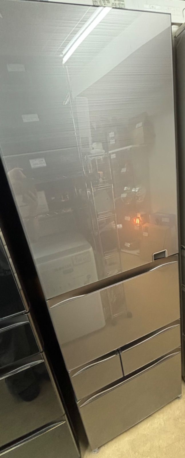 ◇TOSHIBA 冷蔵庫 465L ガラストップ GR-S470GZ (ZH) - メルカリ