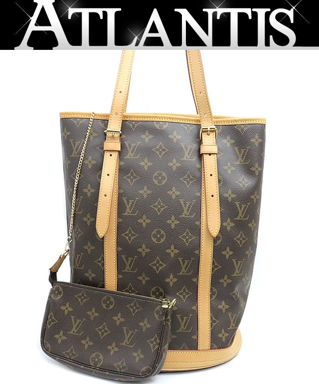広尾店 ルイヴィトン Louis Vuitton バケットGM ショルダーバッグ モノグラム M42236 17237