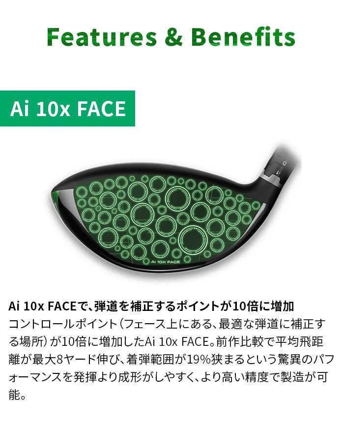 キャロウェイELYTE X ドライバー 10.5 VENTUS GREEN S キャロウェイ ELYTE X ドライバー [VENTUS GREEN 50 for