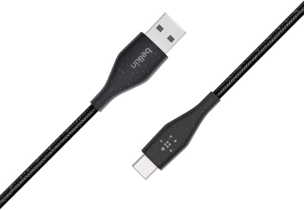 BELKIN DuraTek Plus USB-A to USB-Cケーブル(1．2m) ブラック F2CU069BT04-BLK 