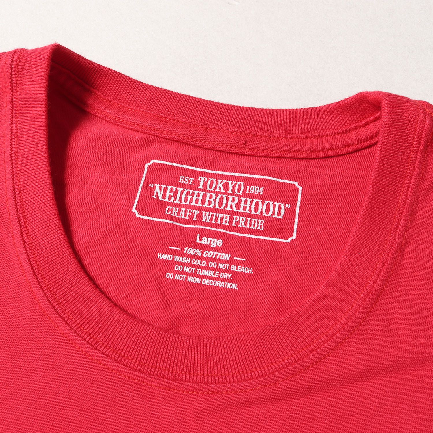 NEIGHBORHOOD ネイバーフッド Tシャツ サイズ:L ブランドロゴ クルー