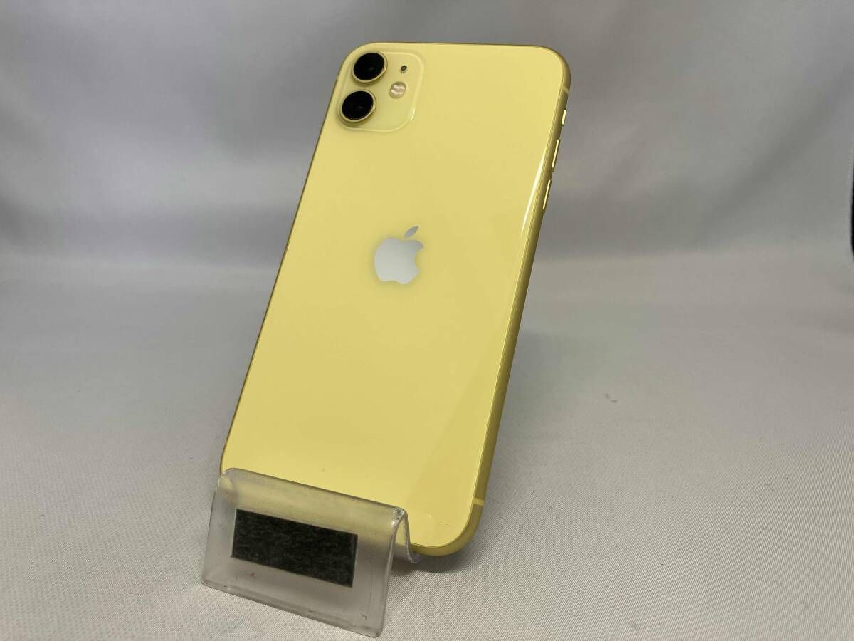 au 【SIMロックなし】MWLW2J/A iPhone 11 64GB イエロー au