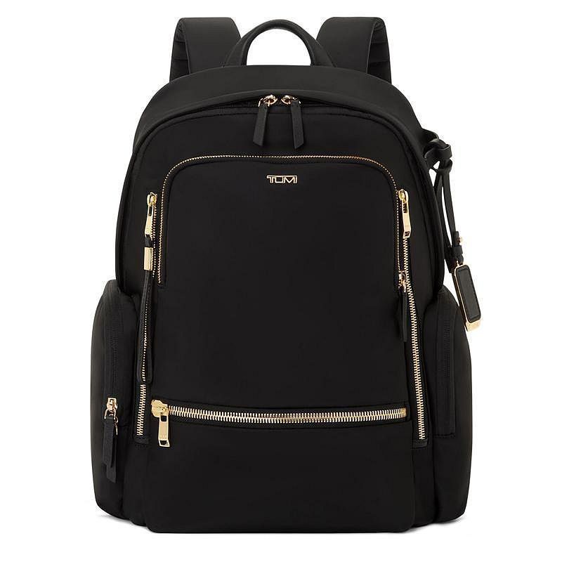 TUMI VOYAGEUR 196600「セリーナ」バックパックブラックゴールド