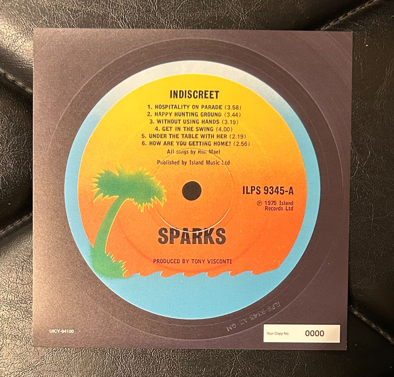 新品未使用 廃盤 SHM-CD スパークス 弱い者いじめ 完全生産限定盤