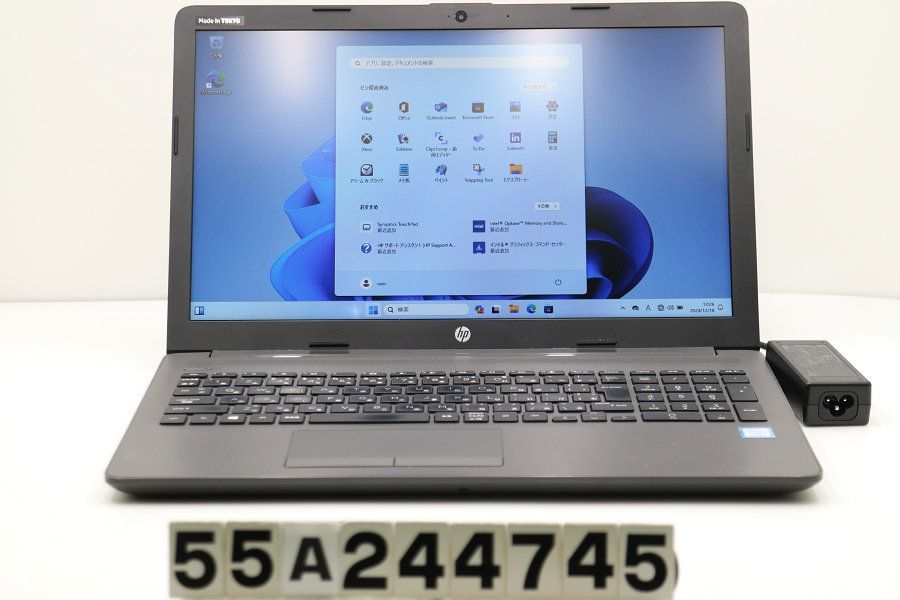 hp 250 G7 Core i5 8265U 1.6GHz/8GB/256GB(SSD)/Multi/15.6W/FHD(1920x1080)/Win11 【55A244745】