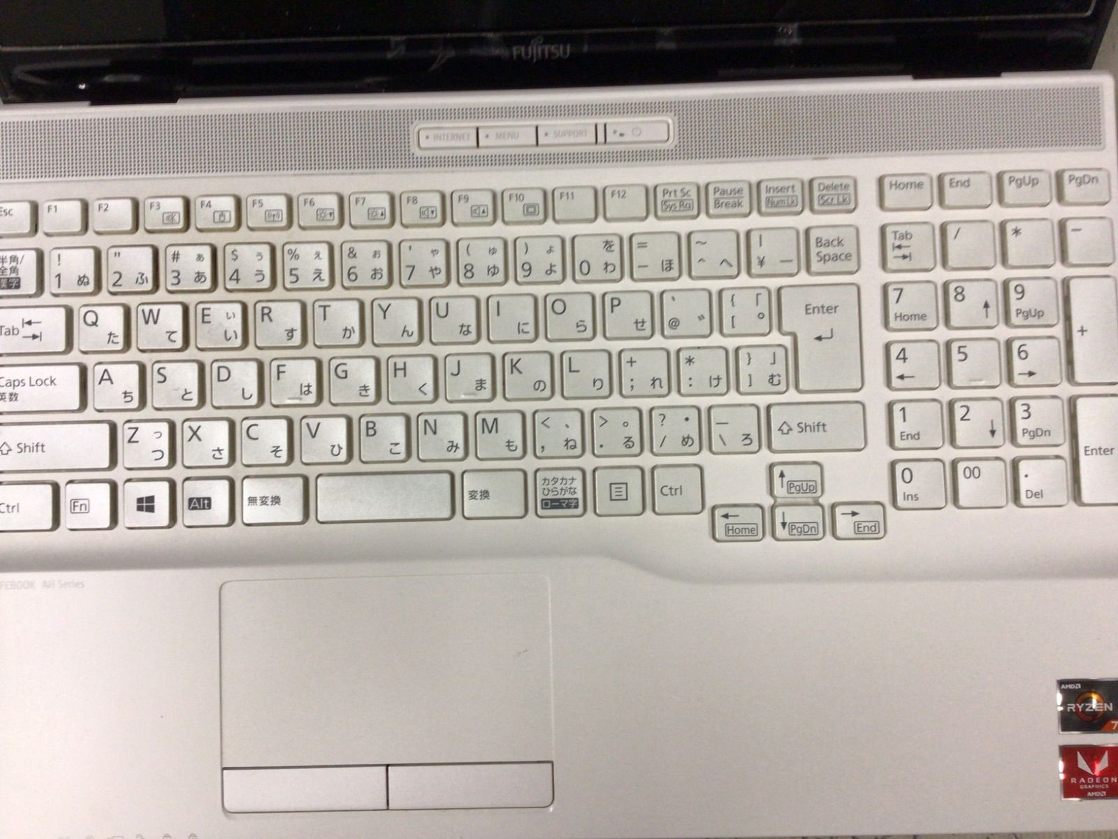 ジャンク】FUJITSU LIFEBOOK AH50/E3 Ryzen 7 - メルカリ