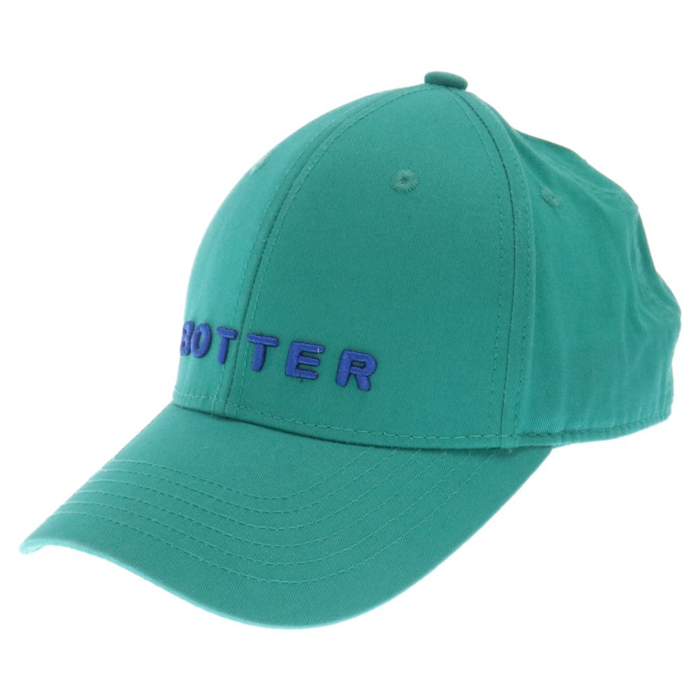 BOTTER (ボッター) MASTER GRADUATION COLLECTION BASEBALL CAP ベースボールキャップ 立体ロゴ刺繍 グリーン