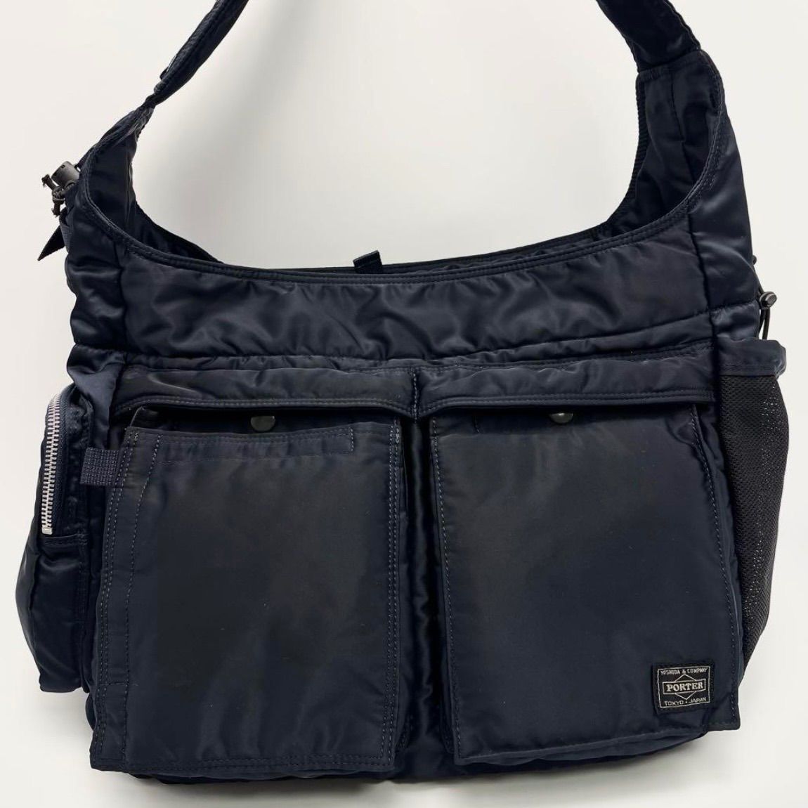 ✨HEAD PORTER タンカー ショルダーバッグ ネイビー✨ HEADPORTER 