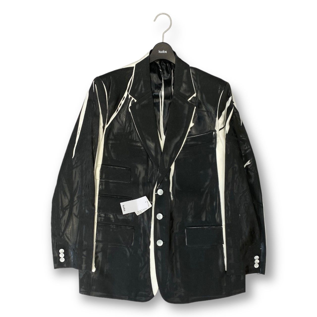 ジャケット・アウター kudos BLACK IS MINDSET JACKET WHITE kudos BLACK IS MINDSET JACKET WHITE - メルカリ