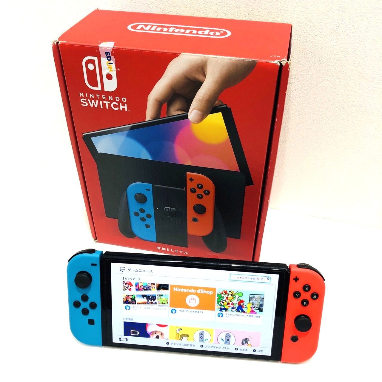 Nintendo Switch有機EL、付属品、カセット Switch】 ☆ニンテンドースイッチ本体 Nintendo Switch（有機EL