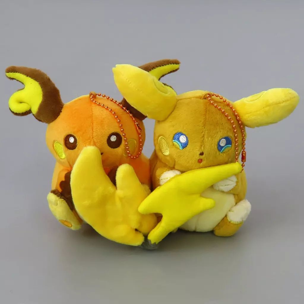 にたものどうし ペアマスコット ライチュウ＆アローラライチュウ